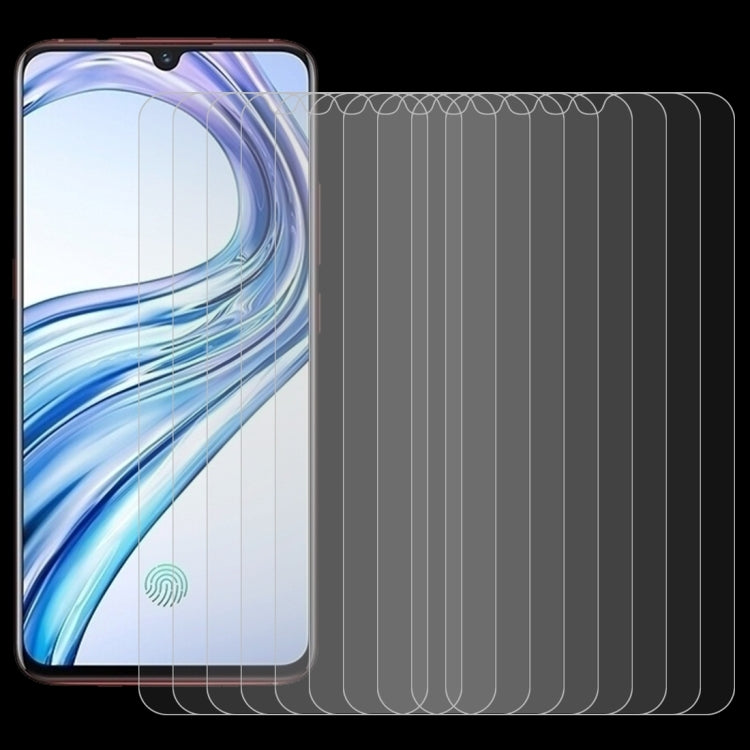 10 PCS 0.26mm 9H 2.5D Tempered Glass Film for vivo X23