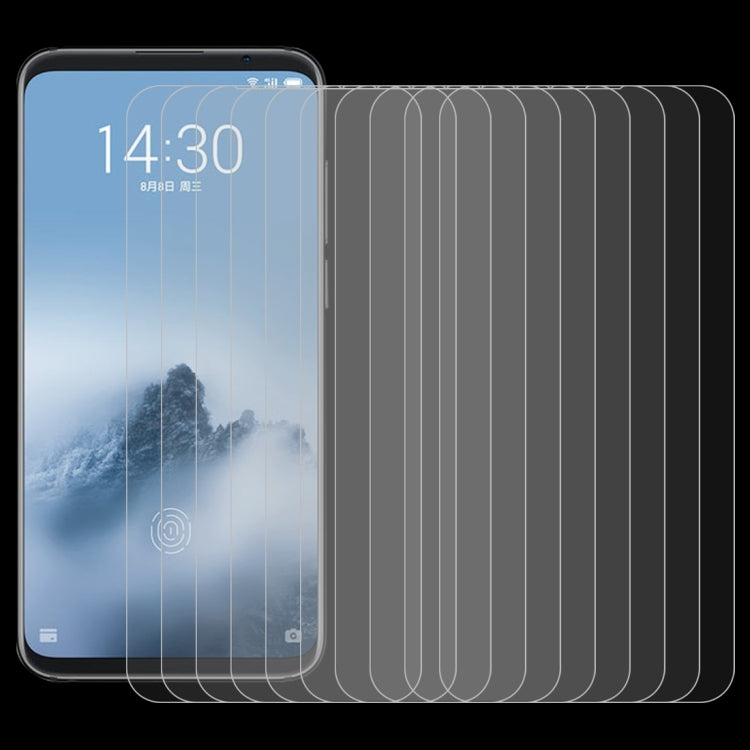 10 PCS 0.26mm 9H 2.5D Tempered Glass Film for Meizu 16 Plus