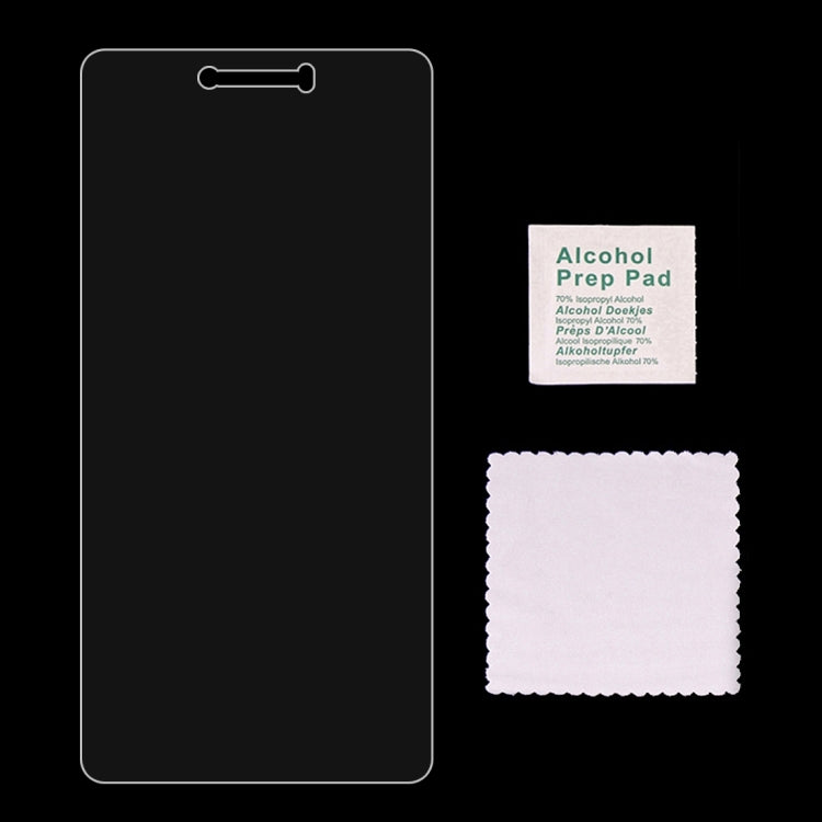 For BQ Aquaris U Plus 0.26mm 9H Surface Hardness 2.5D Explosion-proof Tempered Glass Screen Film