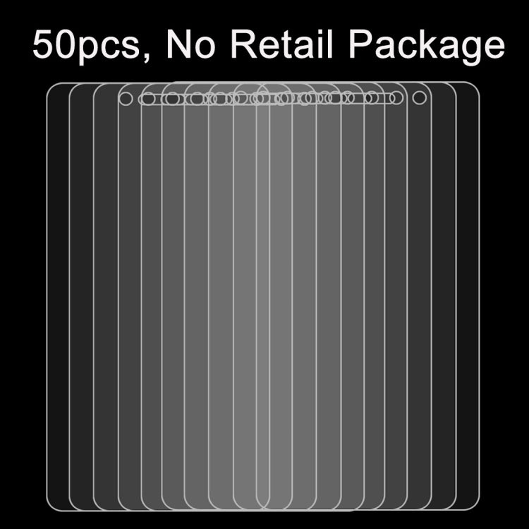 50 PCS for Alcatel One Touch Pixi 4 & 3 6-inch 0.26mm 9H Surface Hardness 2.5D Explosion-proof Tempered Glass Screen Film, No Retail Package