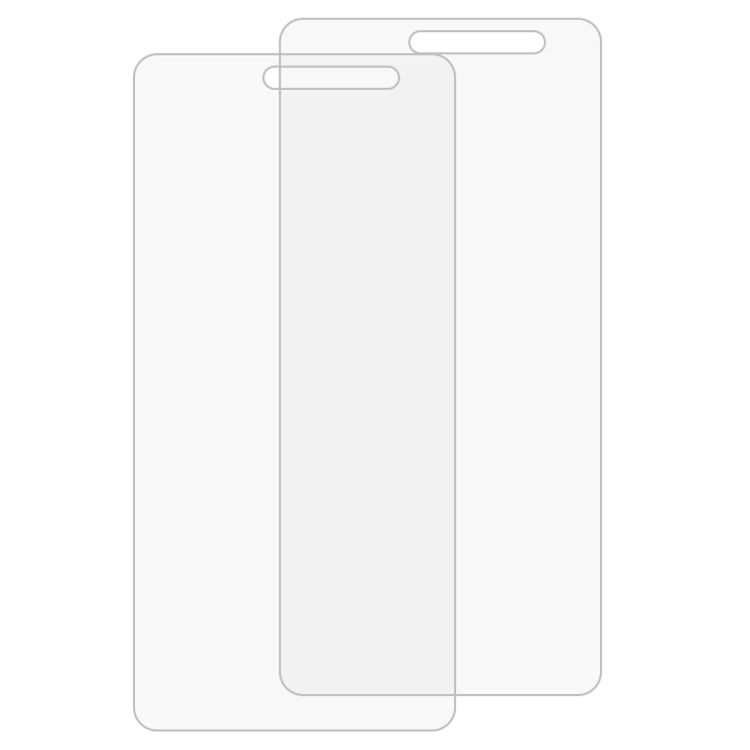 2 PCS for Lenovo K6 & A Plus 0.26mm 9H Surface Hardness 2.5D Explosion-proof Tempered Glass Screen Film