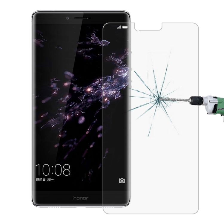 100 PCS for Huawei Honor Note 8 0.26mm 9H Surface Hardness 2.5D Explosion-proof Tempered Glass Screen Film