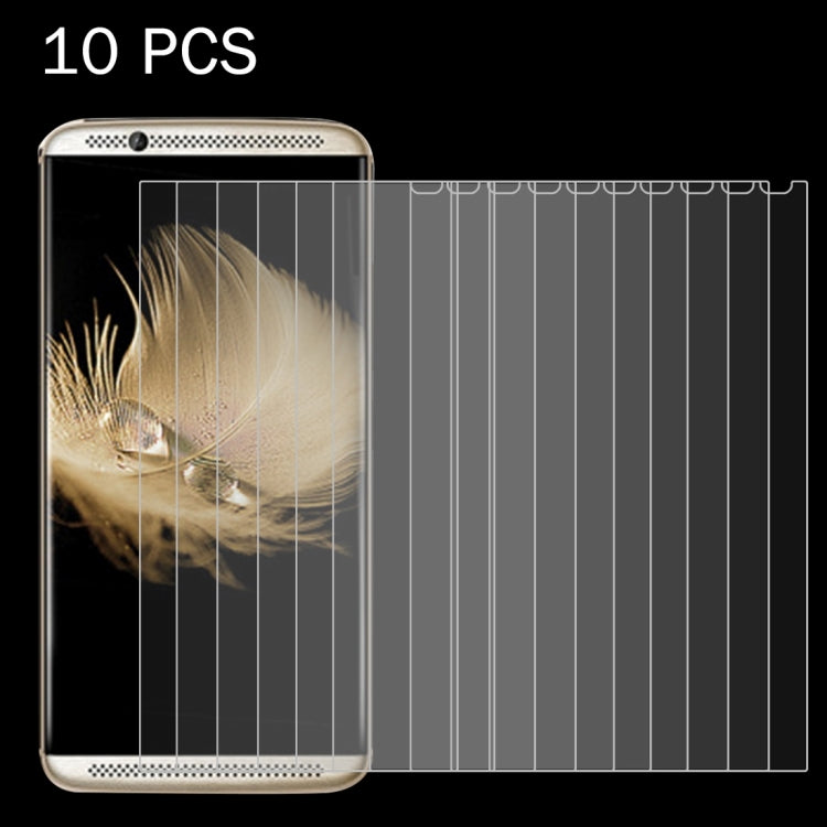 10 PCS for ZTE AXON 7 0.26mm 9H Surface Hardness 2.5D Explosion-proof Tempered Glass Screen Film