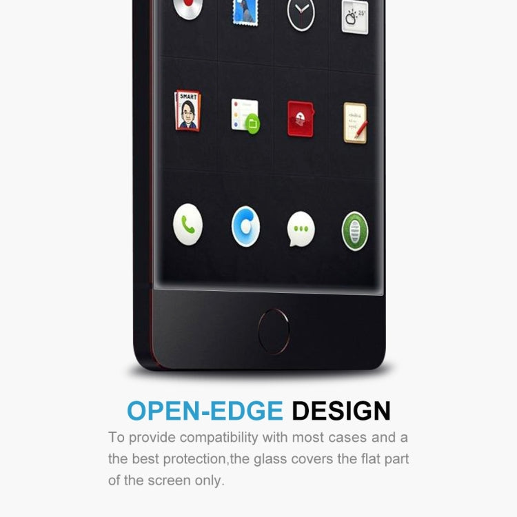 2 PCS Smartisan Nut Pro 0.26mm 9H Surface Hardness Explosion-proof Non-full Screen Tempered Glass Screen Film