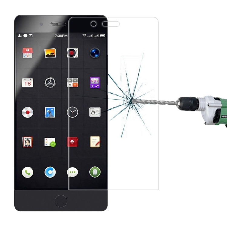 100 PCS Smartisan Nut Pro 0.26mm 9H Surface Hardness Explosion-proof Non-full Screen Tempered Glass Screen Film