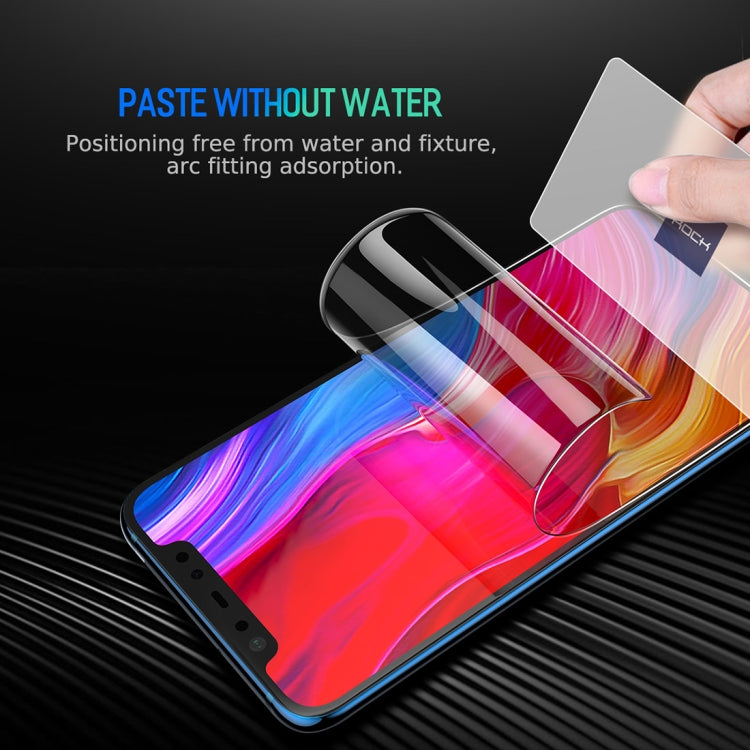 ROCK 0.18mm HD Curved Surface Full Screen Protector Hydrogel Film for Xiaomi Mi 8 / Mi 8 Explorer, TPU+PET Material