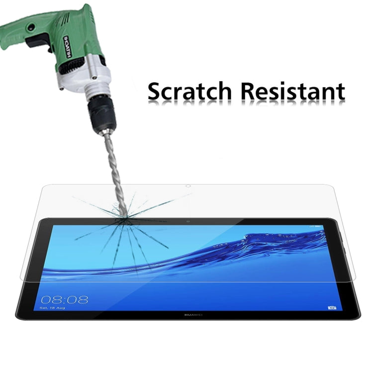 75 PCS 0.26mm 9H Surface Hardness Explosion-proof Tempered Glass Film for Huawei MediaPad T5 10.1