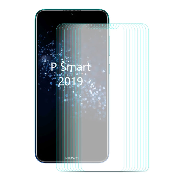 10 PCS ENKAY Hat-prince 0.26mm 9H 2.5D Curved Edge Tempered Glass Film for Huawei P Smart (2019)
