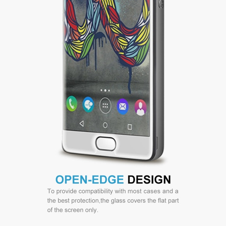 10 PCS for Wiko U Feel Fab 0.26mm 9H Surface Hardness Explosion-proof Non-full Screen Tempered Glass Screen Film