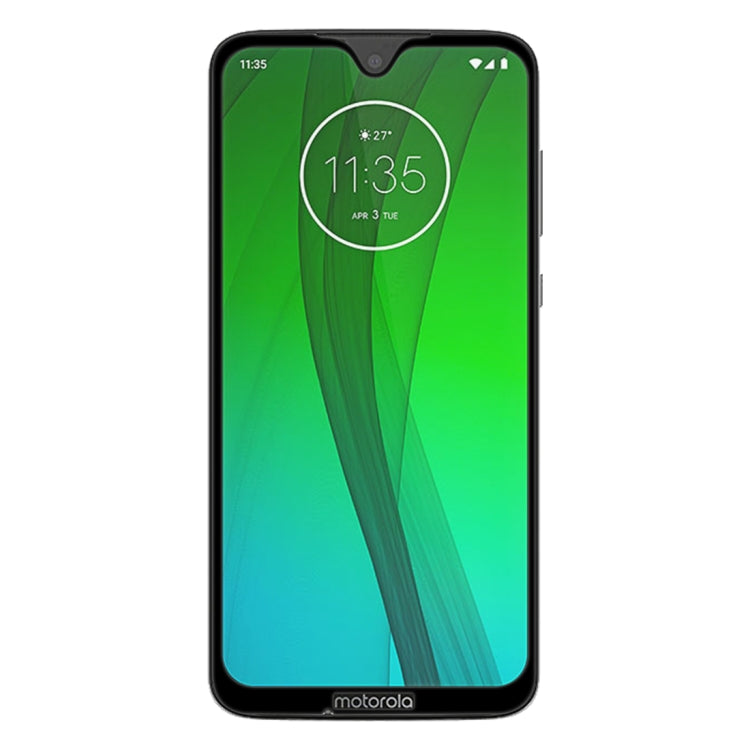 9H 9D Full Screen Tempered Glass Screen Protector for Motorola Moto G7(Black)