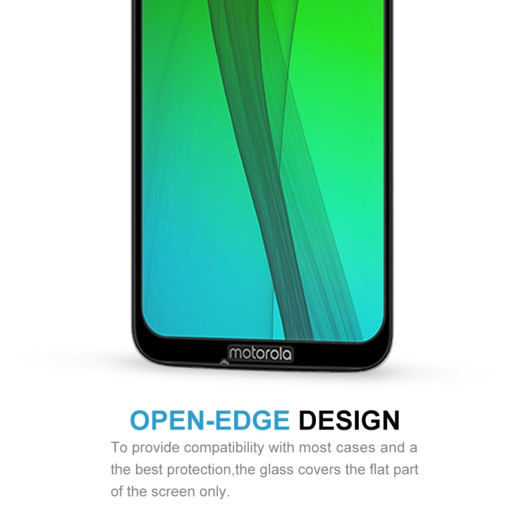 9H 9D Full Screen Tempered Glass Screen Protector for Motorola Moto G7(Black)