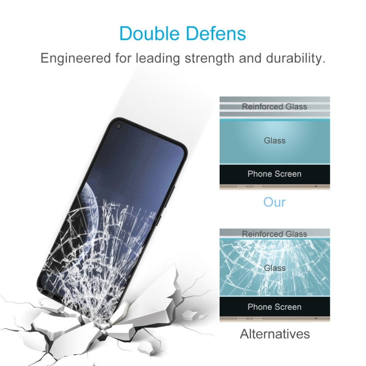 9H 9D Full Screen Tempered Glass Screen Protector for Nokia 8.1 Plus(Black)