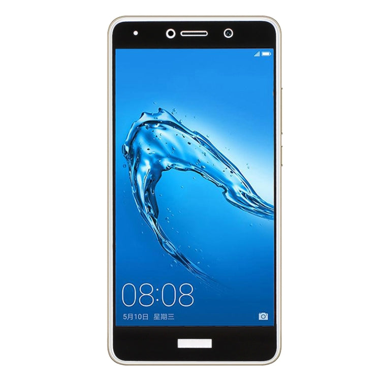 For Huawei Enjoy 7 Plus 0.33mm 9H Surface Hardness Silk-screen Full Screen Tempered Glass Screen Protector