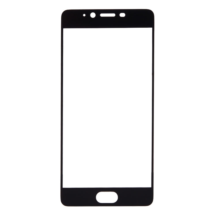 For Meizu Meilan E2 0.33mm 9H Surface Hardness Silk-screen Full Screen Tempered Glass Screen Protector
