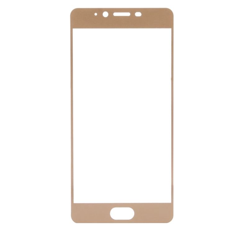 For Meizu Meilan E2 0.33mm 9H Surface Hardness Silk-screen Full Screen Tempered Glass Screen Protector