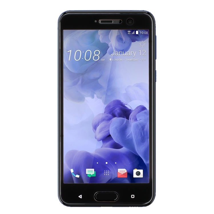 For HTC U Play 0.33mm 9H Surface Hardness Silk-screen Full Screen Tempered Glass Screen Protector