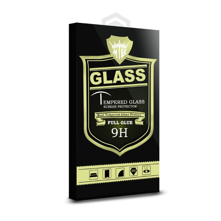 MIETUBL Full Screen Full Glue Anti-fingerprint Tempered Glass Film for Google Pixel 3a (Black)