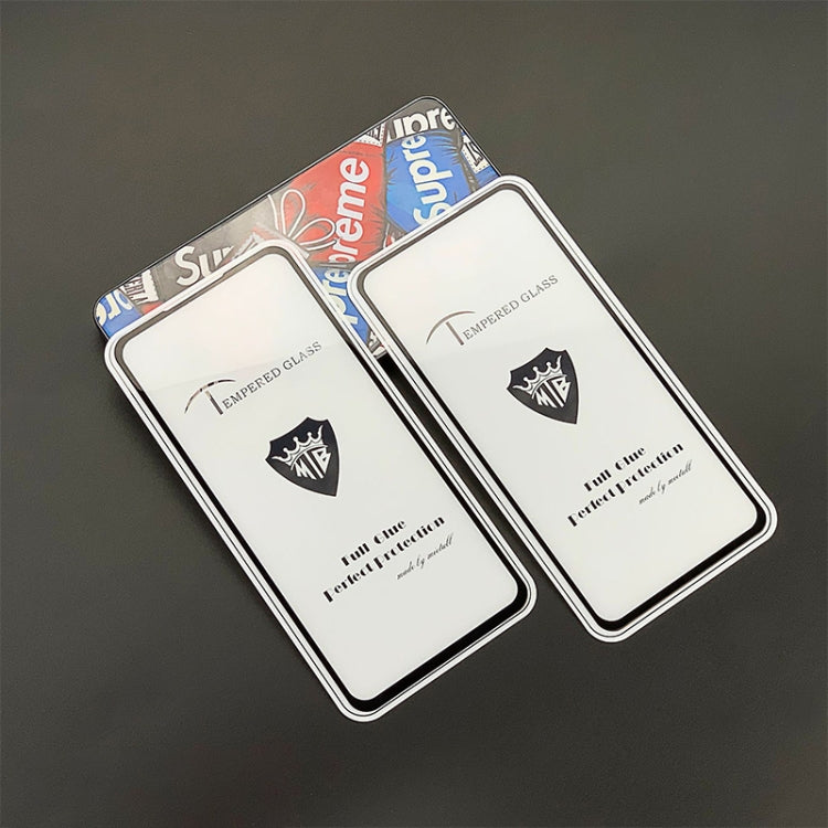 25 PCS MIETUBL Full Screen Full Glue Anti-fingerprint Tempered Glass Film for Xiaomi Redmi K20 & K20 Pro (Black)