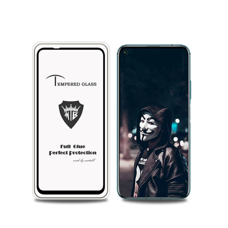 MIETUBL Full Screen Full Glue Anti-fingerprint Tempered Glass Film for Huawei Honor 20 & Honor 20 Pro (Black)