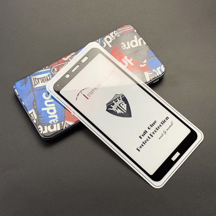 25 PCS MIETUBL Full Screen Full Glue Anti-fingerprint Tempered Glass Film for Xiaomi Redmi 7A (Black)