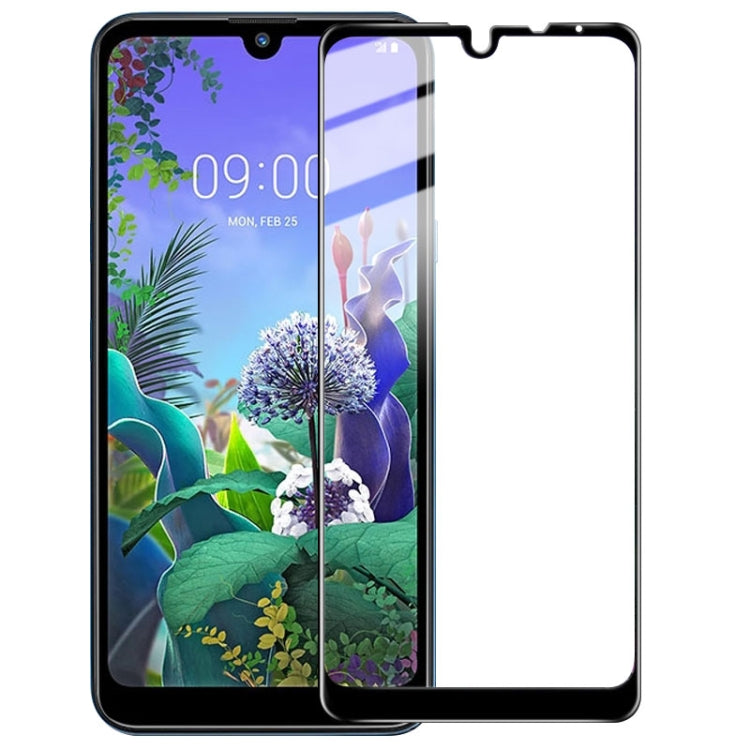 IMAK Pro Version 9H Surface Hardness Full Screen Tempered Glass Film for LG Q60