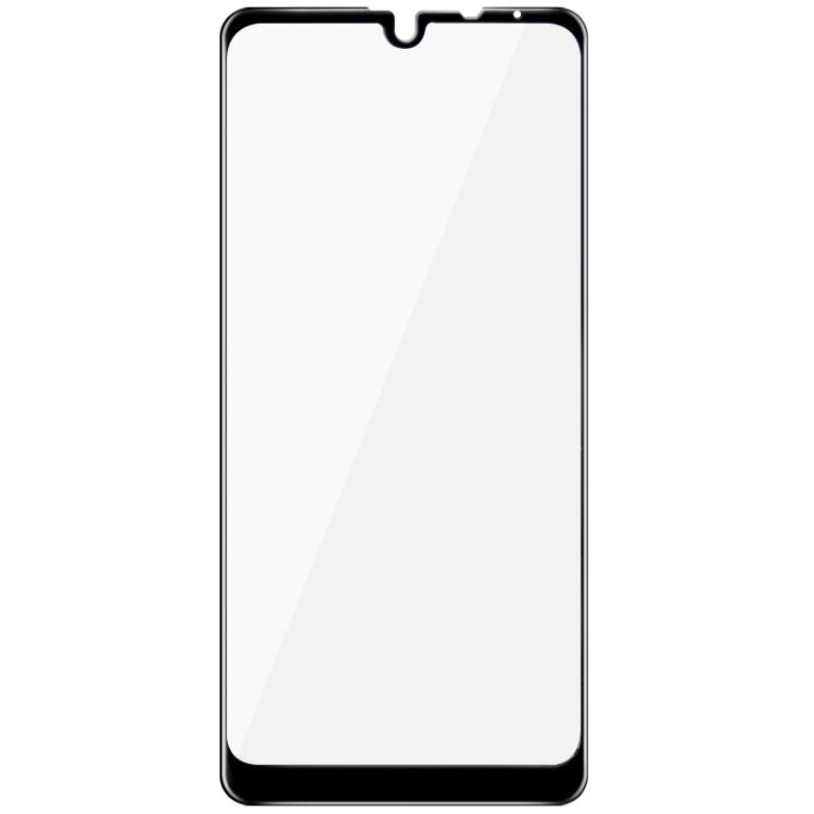 IMAK Pro Version 9H Surface Hardness Full Screen Tempered Glass Film for LG Q60