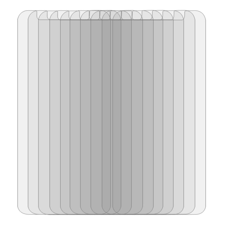 10 PCS 0.26mm 9H 2.5D Tempered Glass Film for Huawei Y5 Prime (2018)