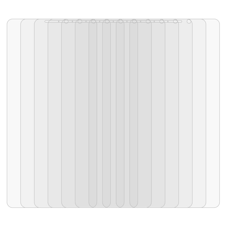 10 PCS For Meizu M8 0.26mm 9H 2.5D Arc Edge Tempered Glass Protective Film