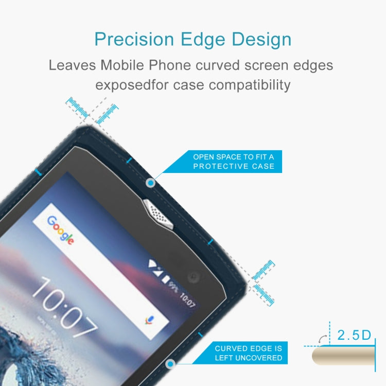 100 PCS for Crosscall Core X3 0.3mm Tempered Glass Film, No Retail Package