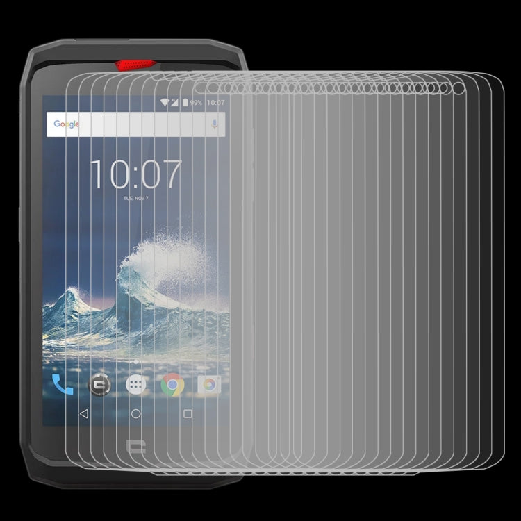 100 PCS for Crosscall Action X3 0.3mm Tempered Glass Film, No Retail Package