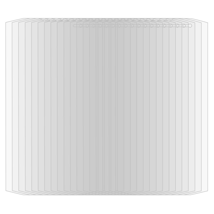 100 PCS for Crosscall TREKKER X3 0.3mm Tempered Glass Film, No Retail Package