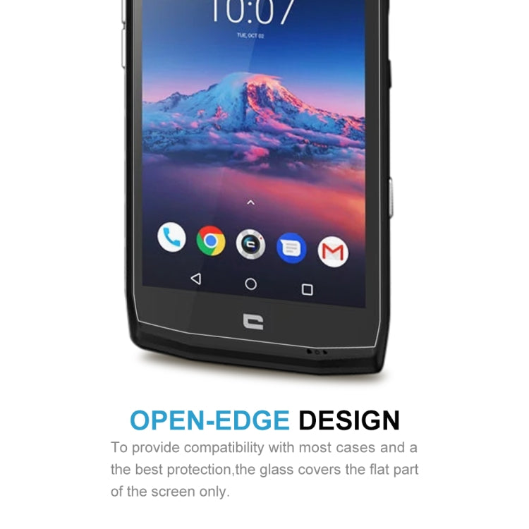 100 PCS for Crosscall Trekker X4 0.3mm Tempered Glass Film, No Retail Package