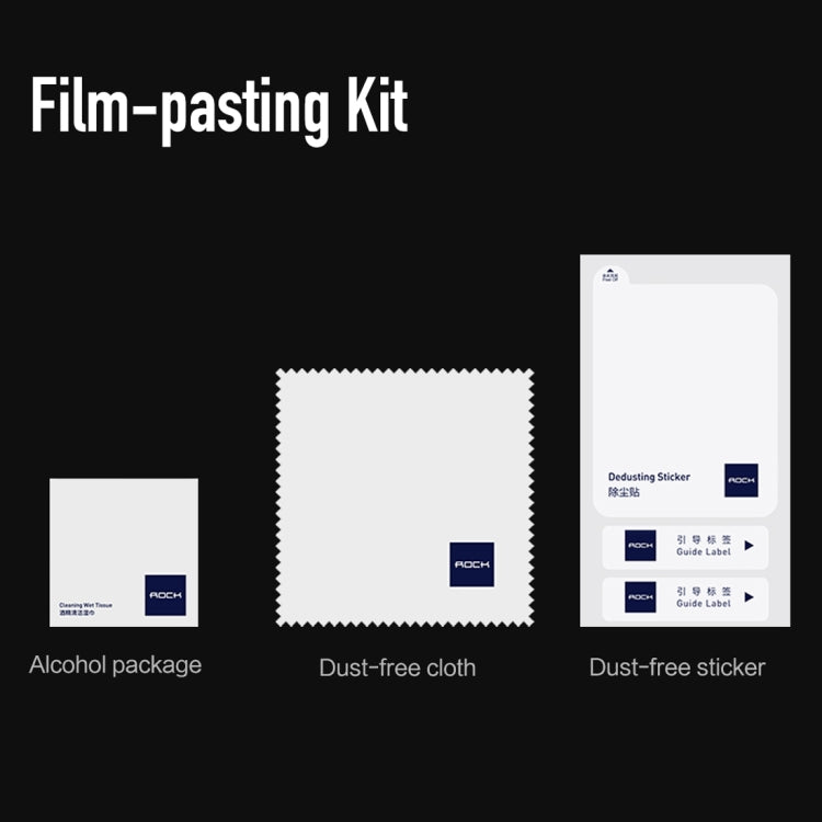 2 PCS ROCK 0.15mm Tempered Glass Rear Camera Lens Protector Film for Huawei Mate20 X