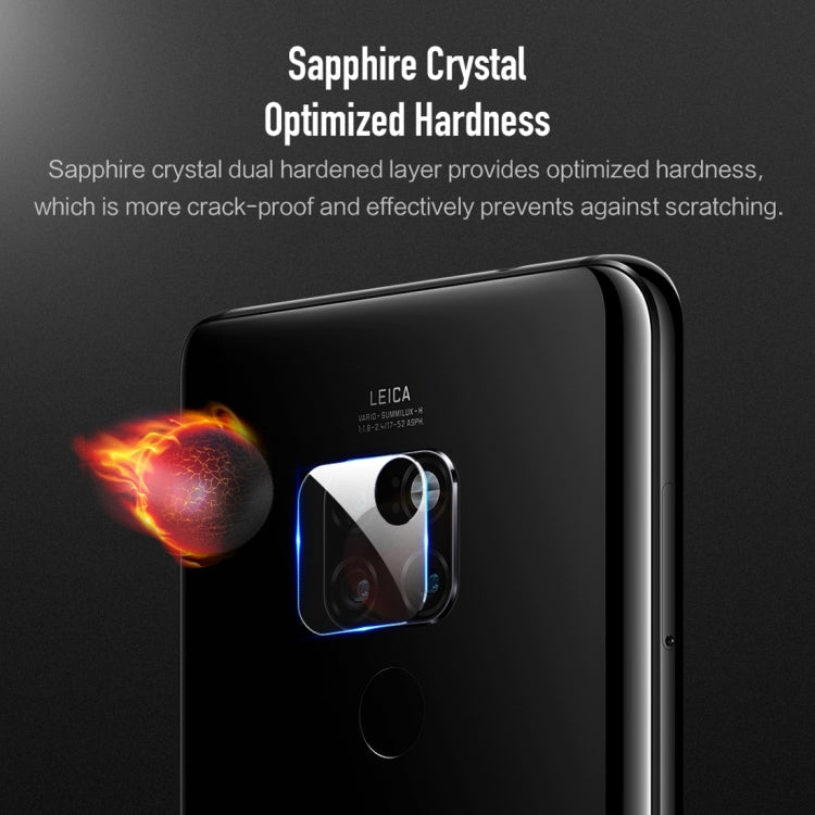 2 PCS ROCK 0.15mm Tempered Glass Rear Camera Lens Protector Film for Huawei Mate20 X