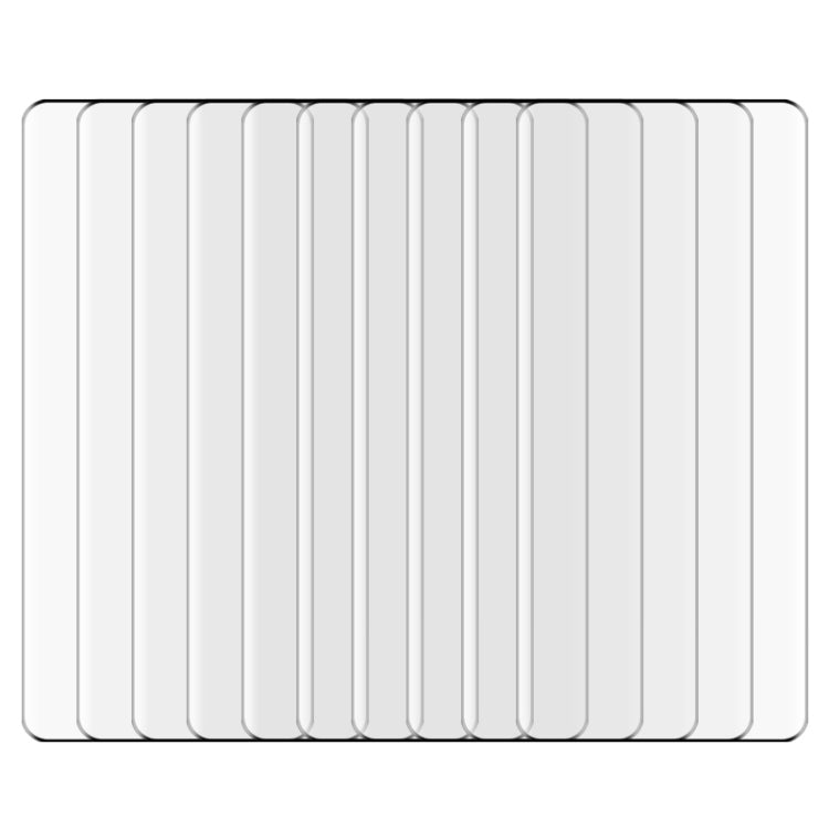 25 PCS For OnePlus 8 9H 9D Curved Edge Tempered Glass Film (Black)