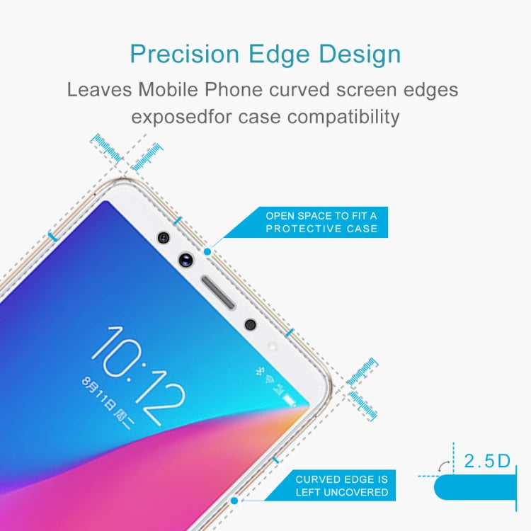 For Lenovo K5 Pro 50 PCS 0.26mm 9H 2.5D Tempered Glass Film