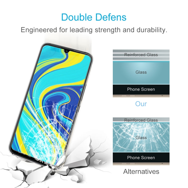 For Umidigi A7 Pro 50 PCS 0.26mm 9H 2.5D Tempered Glass Film