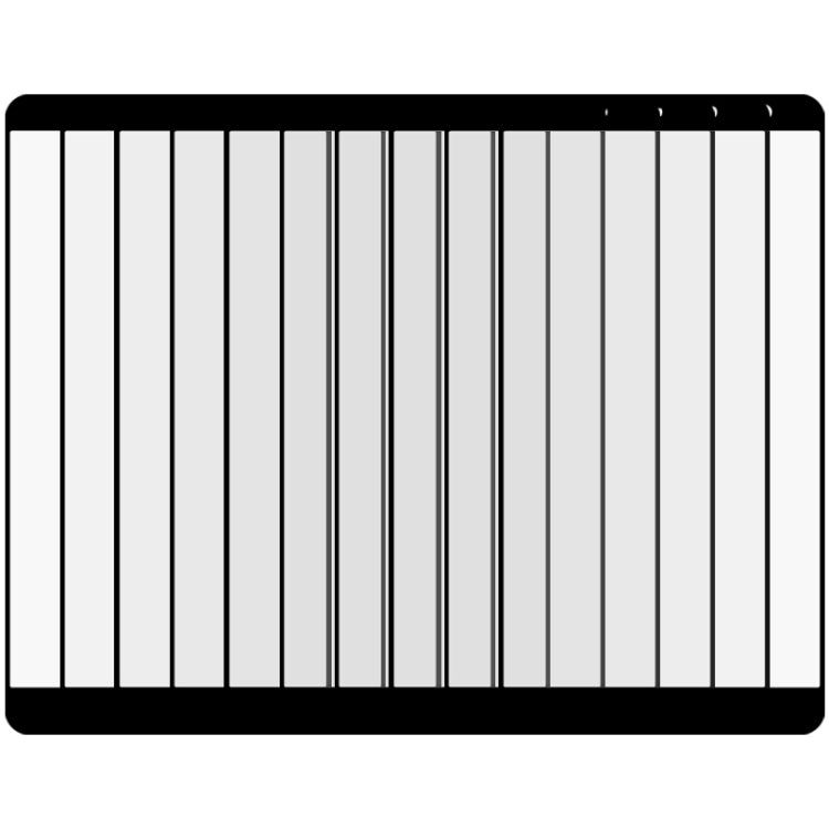 For Tecno Phantom 6 Plus 25 PCS ull Glue Full Screen Tempered Glass Film