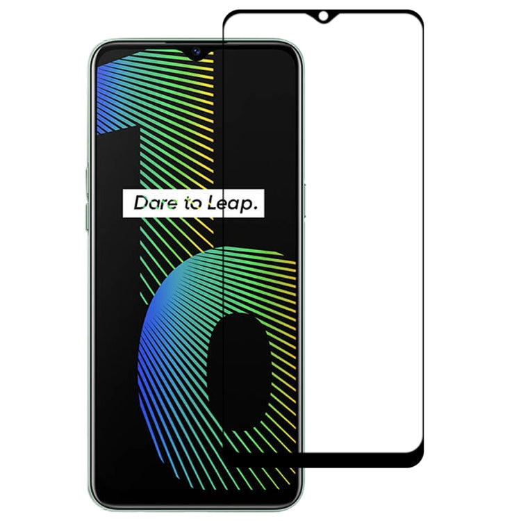 For OPPO Realme Narzo 10 Full Glue Full Screen Tempered Glass Film