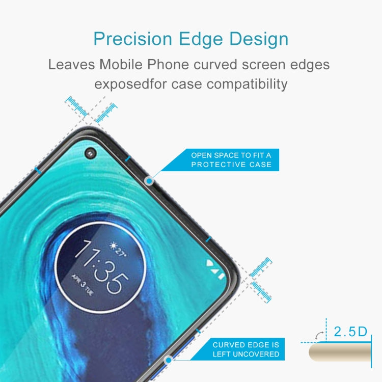For Motorola Moto G8 10 PCS 0.26mm 9H 2.5D Tempered Glass Film