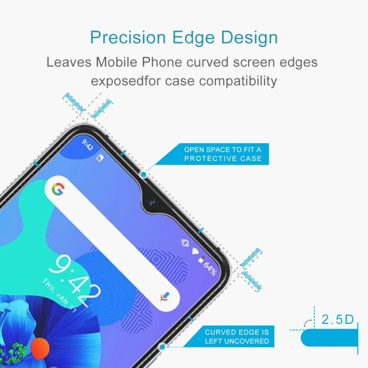 For Umidigi A7 0.26mm 9H 2.5D Tempered Glass Film