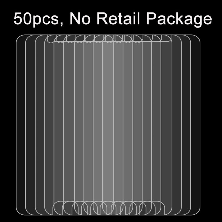 50 PCS for Meizu Meilan X 0.26mm 9H Surface Hardness 2.5D Explosion-proof Tempered Glass Screen Film, No Retail Package