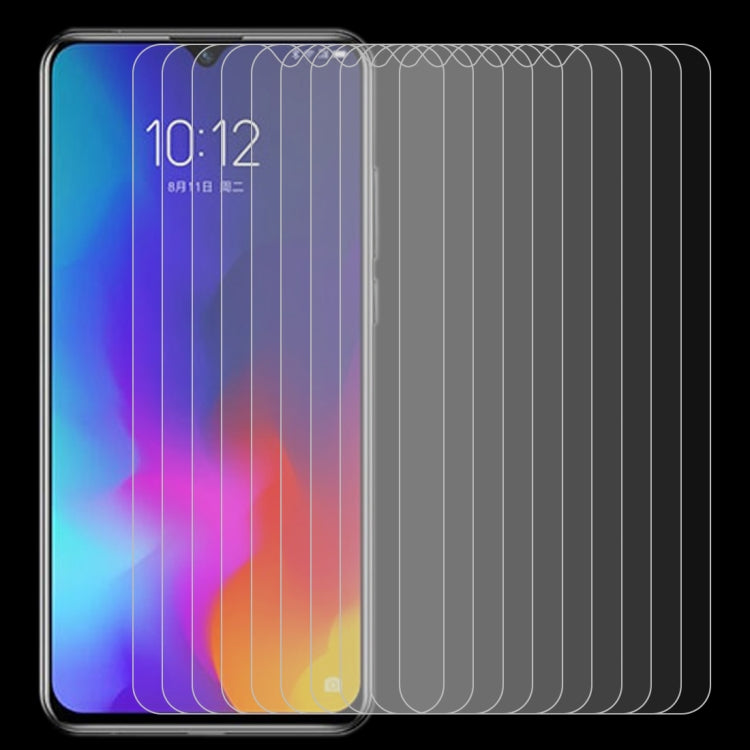 For Lenovo K10 Note 10 PCS 0.26mm 9H 2.5D Tempered Glass Film