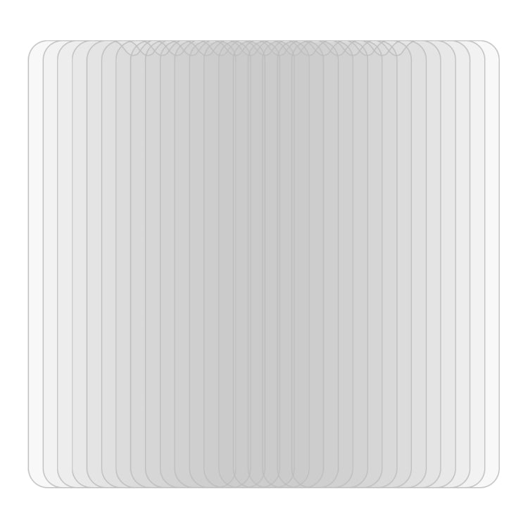 For Lenovo K10 Note 50 PCS 0.26mm 9H 2.5D Tempered Glass Film