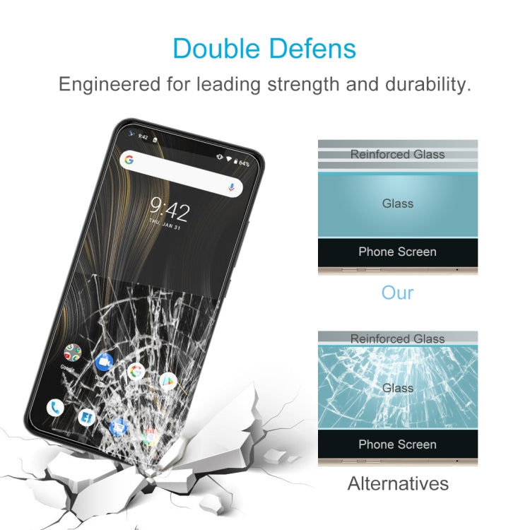 For UMIDIGI Power 3 0.26mm 9H 2.5D Tempered Glass Film