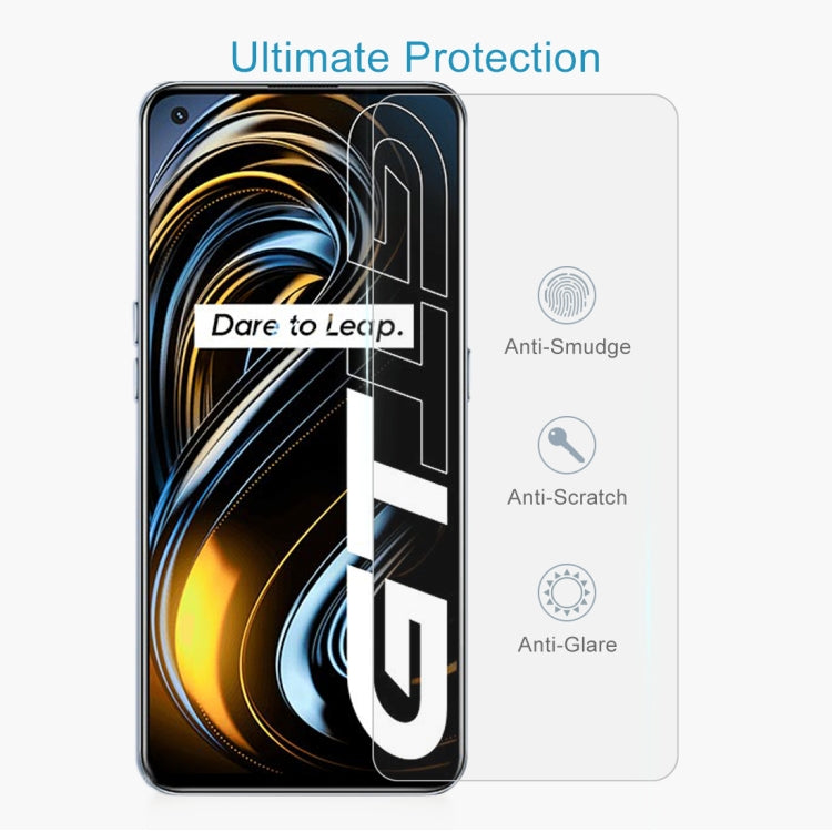 For OPPO Realme GT 5G / Realme GT Master 50 PCS 2.5D Non-Full Screen Tempered Glass Film