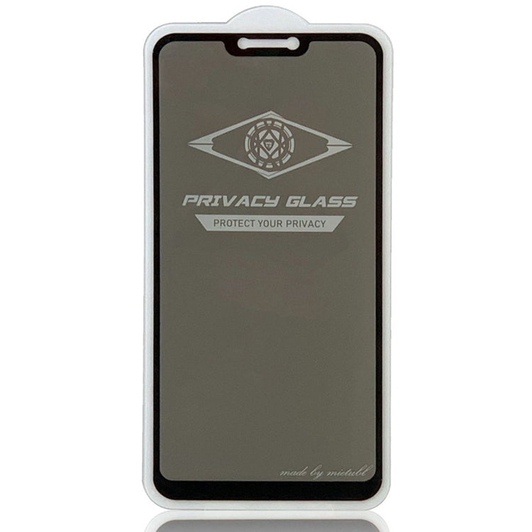 25 PCS MIETUBL For OPPO A5 / A3s Anti-glare Full Screen Tempered Glass Film(Black)