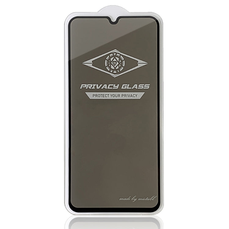 MIETUBL For Vivo V11 Pro Anti-glare Full Screen Tempered Glass Film (Black)