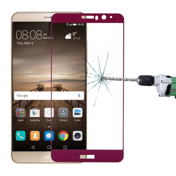 For Huawei Mate 9 0.26mm 9H Surface Hardness Explosion-proof Silk-screen Tempered Glass Full Screen Film