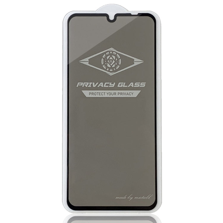 25 PCS MIETUBL For Xiaomi Redmi Note 7 Pro Anti-glare Full Screen Tempered Glass Film (Black)